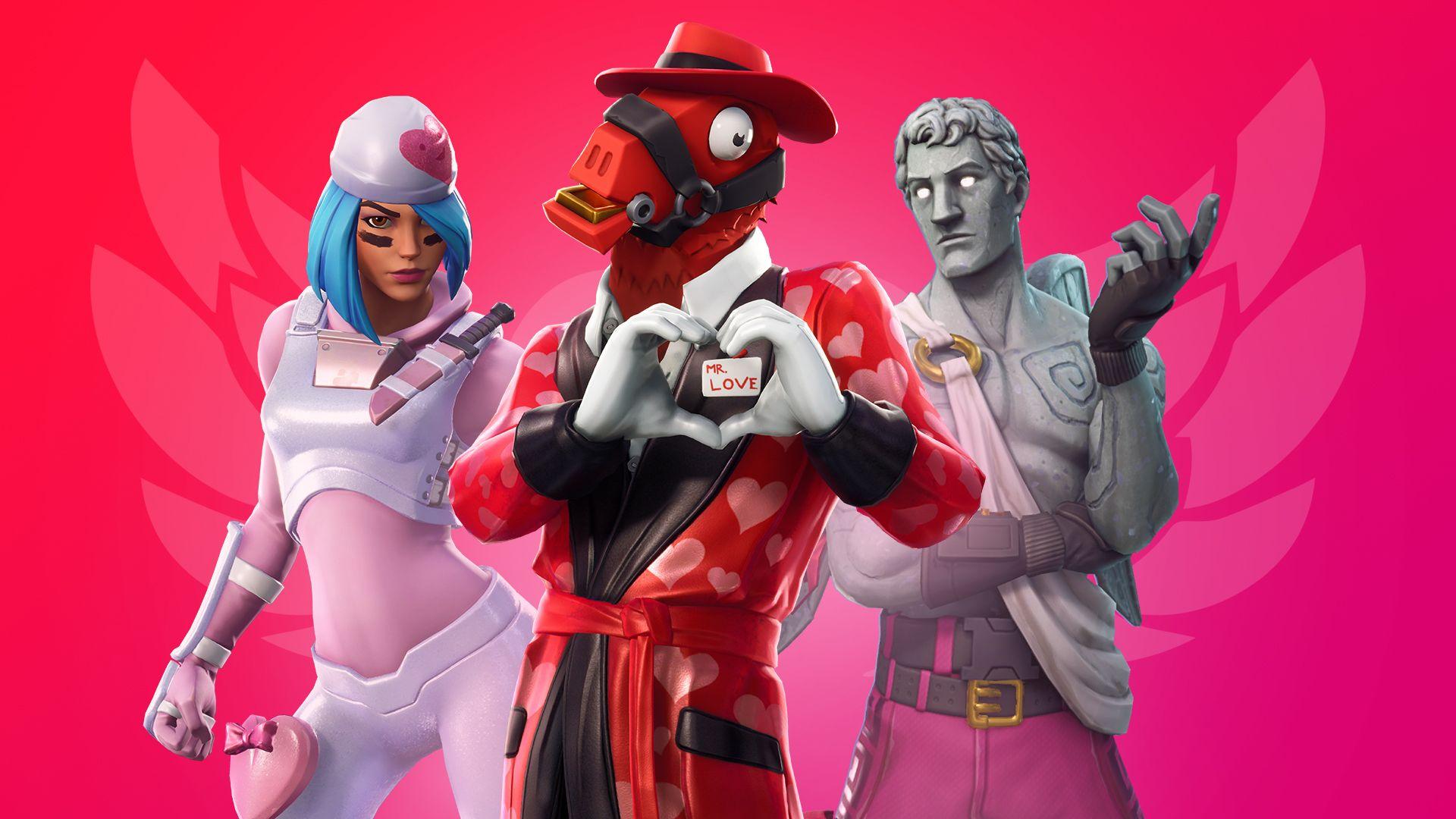 1920x1080 Valentine Fortnite Wallpaper