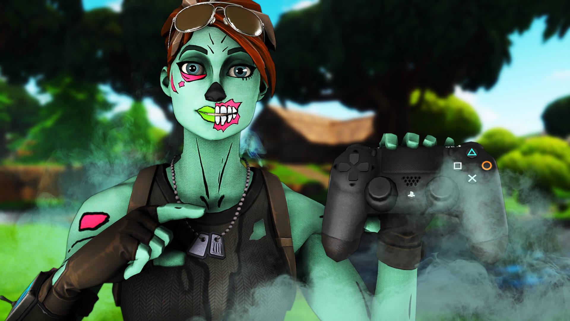 1920x1080 Download Fortnite Thumbnails Ghoul Trooper Black Console Wallpaper