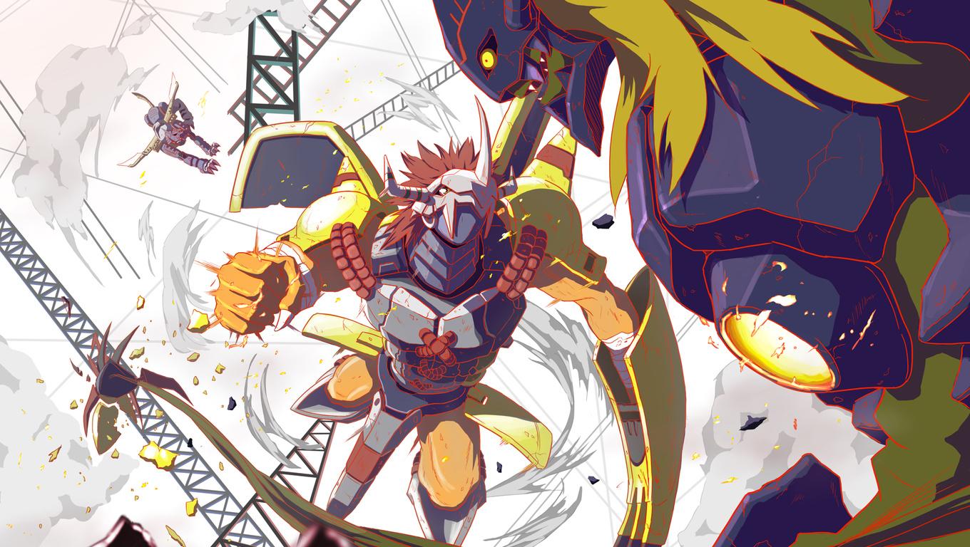 1360x768 Digimon iPhone Wallpaper