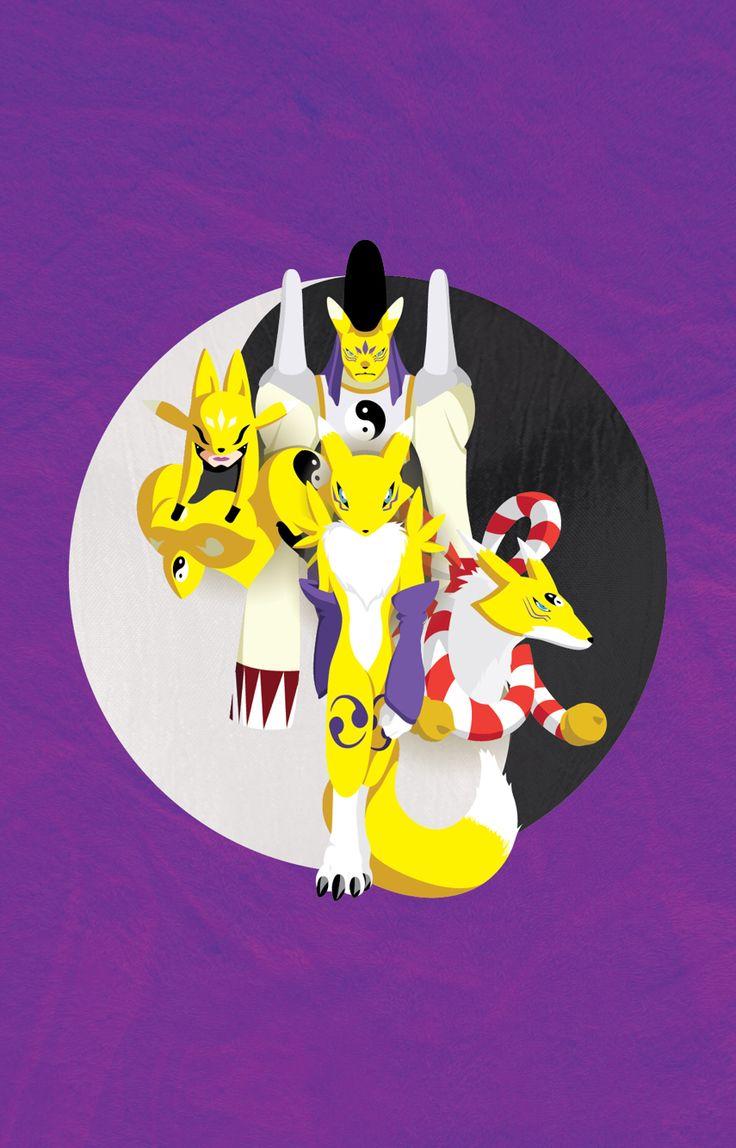 736x1148 Renamon digimon tamers wallpaper iPhone. Pokemon vs digimon, Digimon wallpaper, Digimon seasons