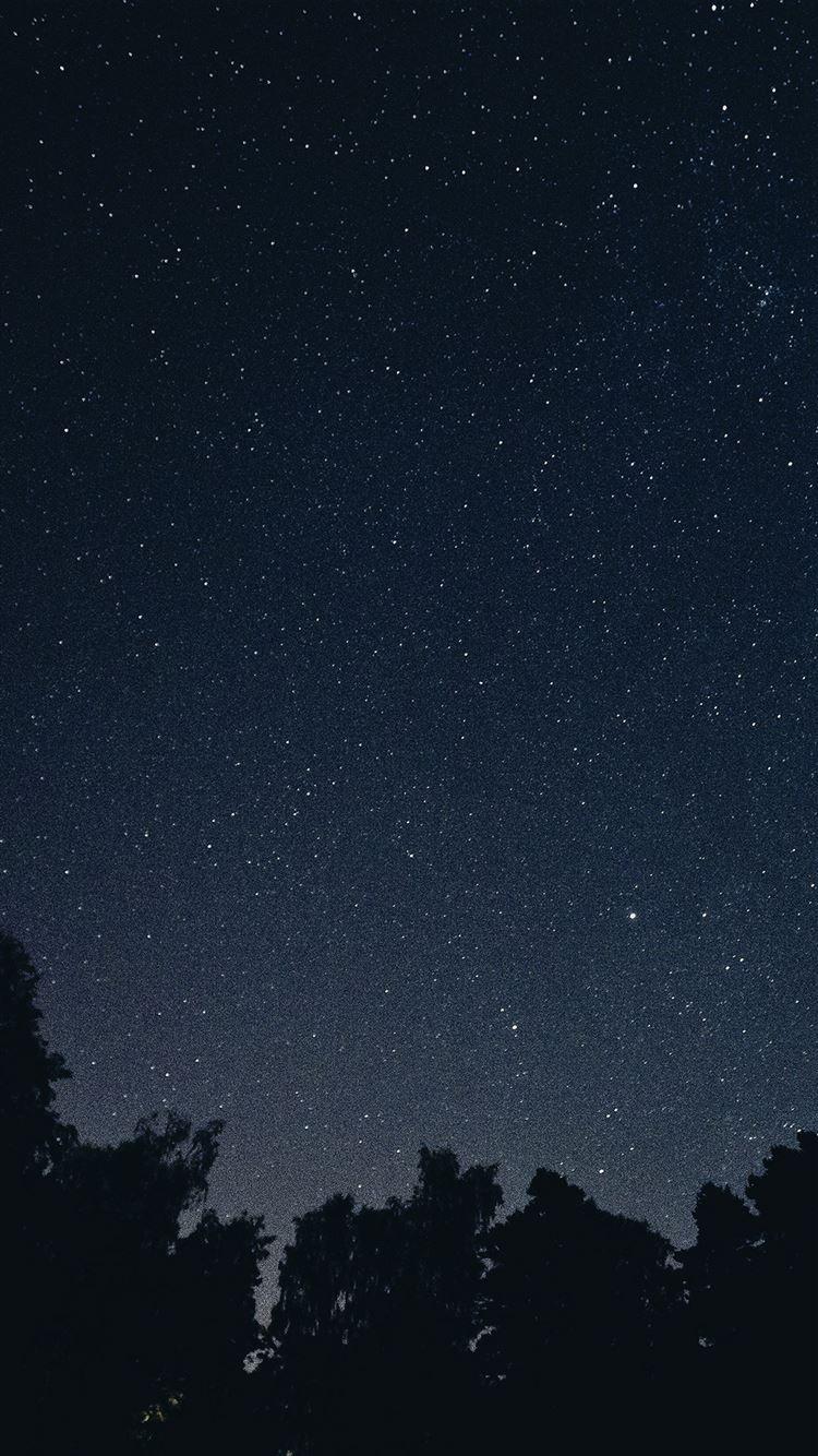 750x1334 Starry Night Sky Star Galaxy Space Dark iPhone 8 Wallpaper Free Download