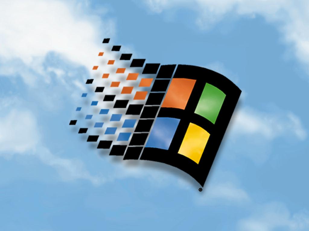 1024x768 Windows 98 Default Wallpaper