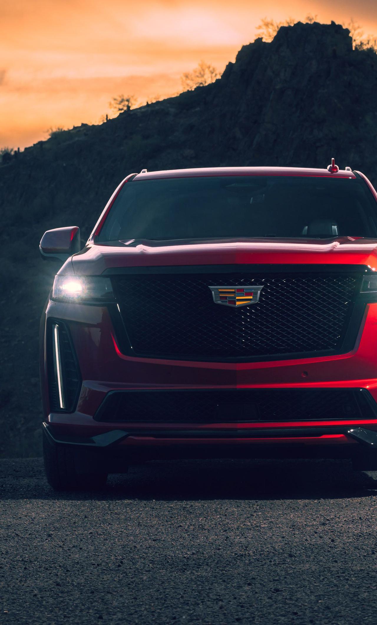 1280x2120 Cadillac Escalade V 4k iPhone HD 4k Wallpaper, Image, Background, Photo and Picture
