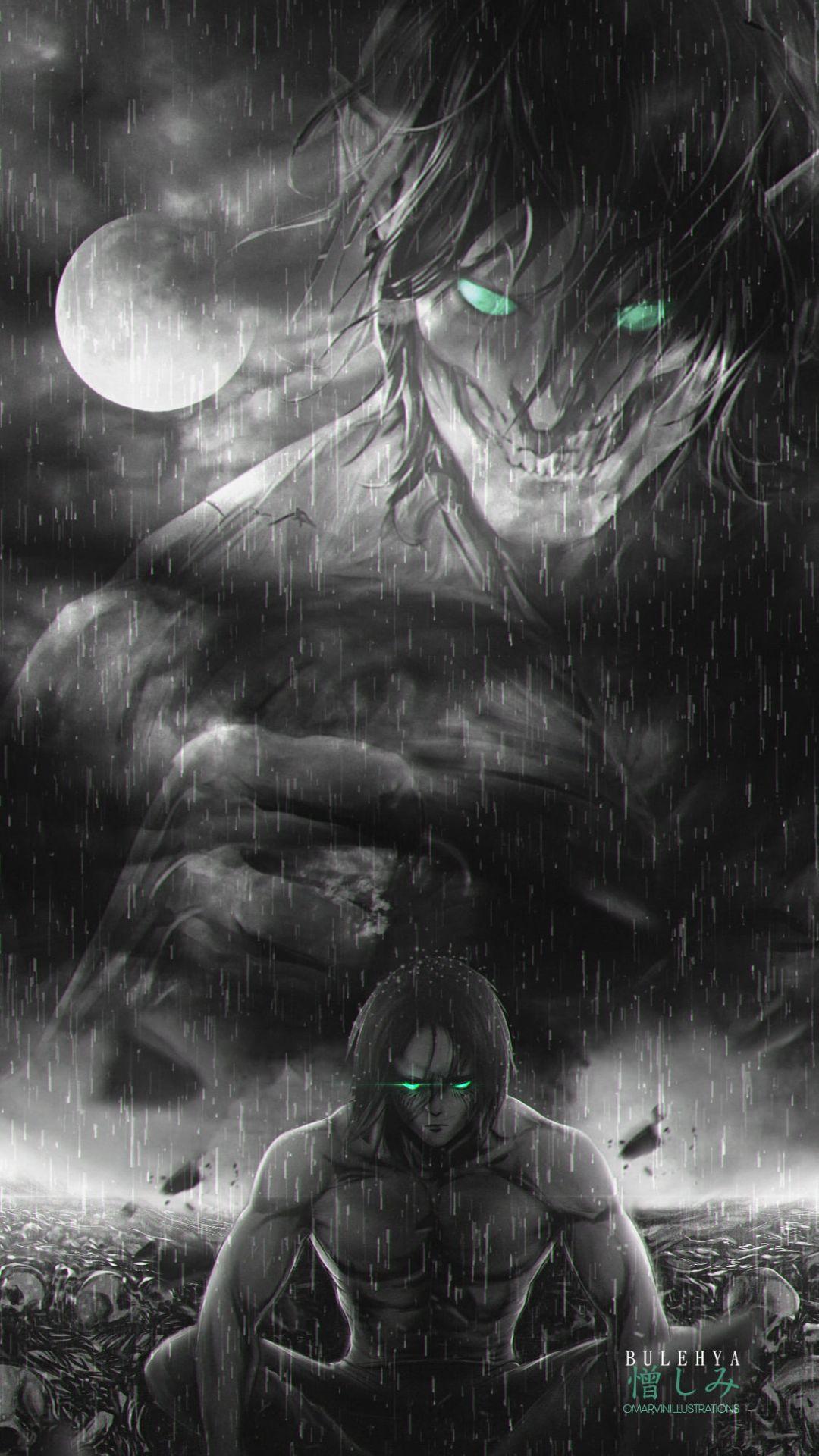 1080x1920 Best Eren Yeager HD Wallpaper [ Ultra HD ]