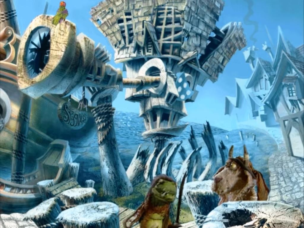 1024x768 Muppets Treasure Island (Video Game 1996)