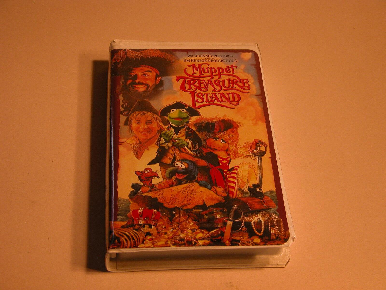 1600x1200 MUPPET TREASURE ISLAND RENTAL COPY CLAMSHELL VHS 7076 WALT DISNEY PICTURES 786936001938