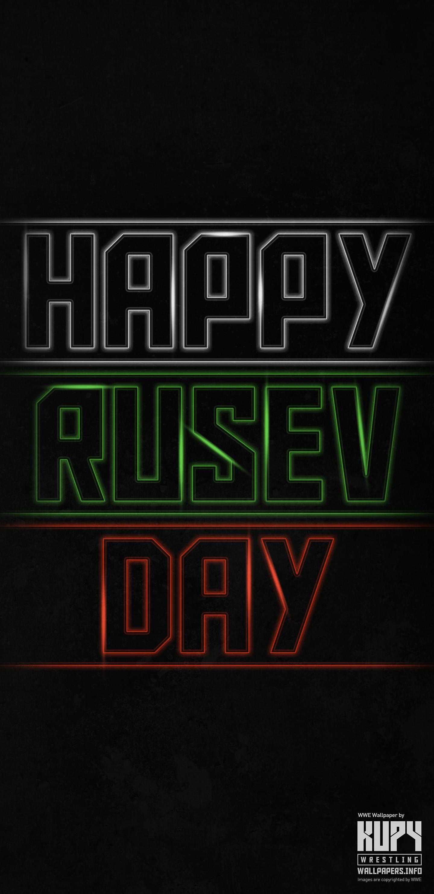 1440x2960 ​​Chỉ dành cho thiết bị di động) Hình nền iPhone / Android mới mừng ngày Rusev!  Kupy