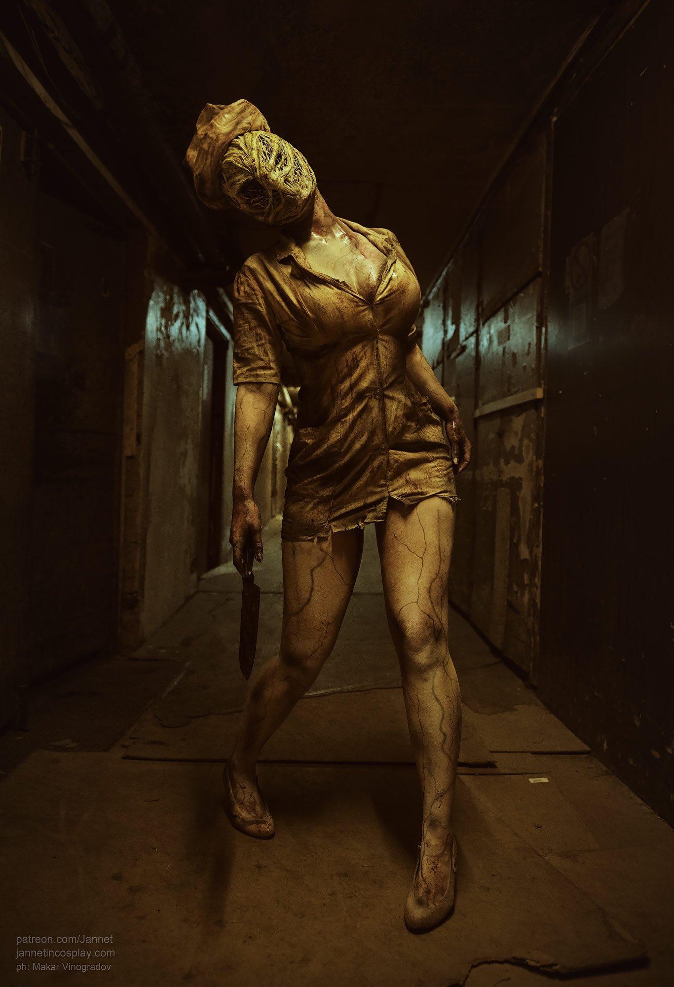 1366x2000 Jannet - ♨️‼️“Silent Hill Nurse” 8 great wallpaper! + 4K! ‼️Only for Halloween moth