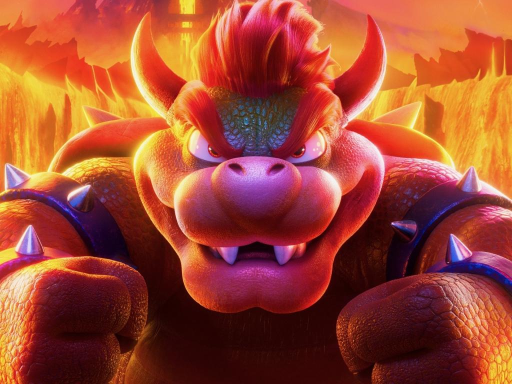 1024x768 Wallpaper bowser, the super mario bros. movie, 2023 desktop wallpaper, HD image, picture, background, e5fb92