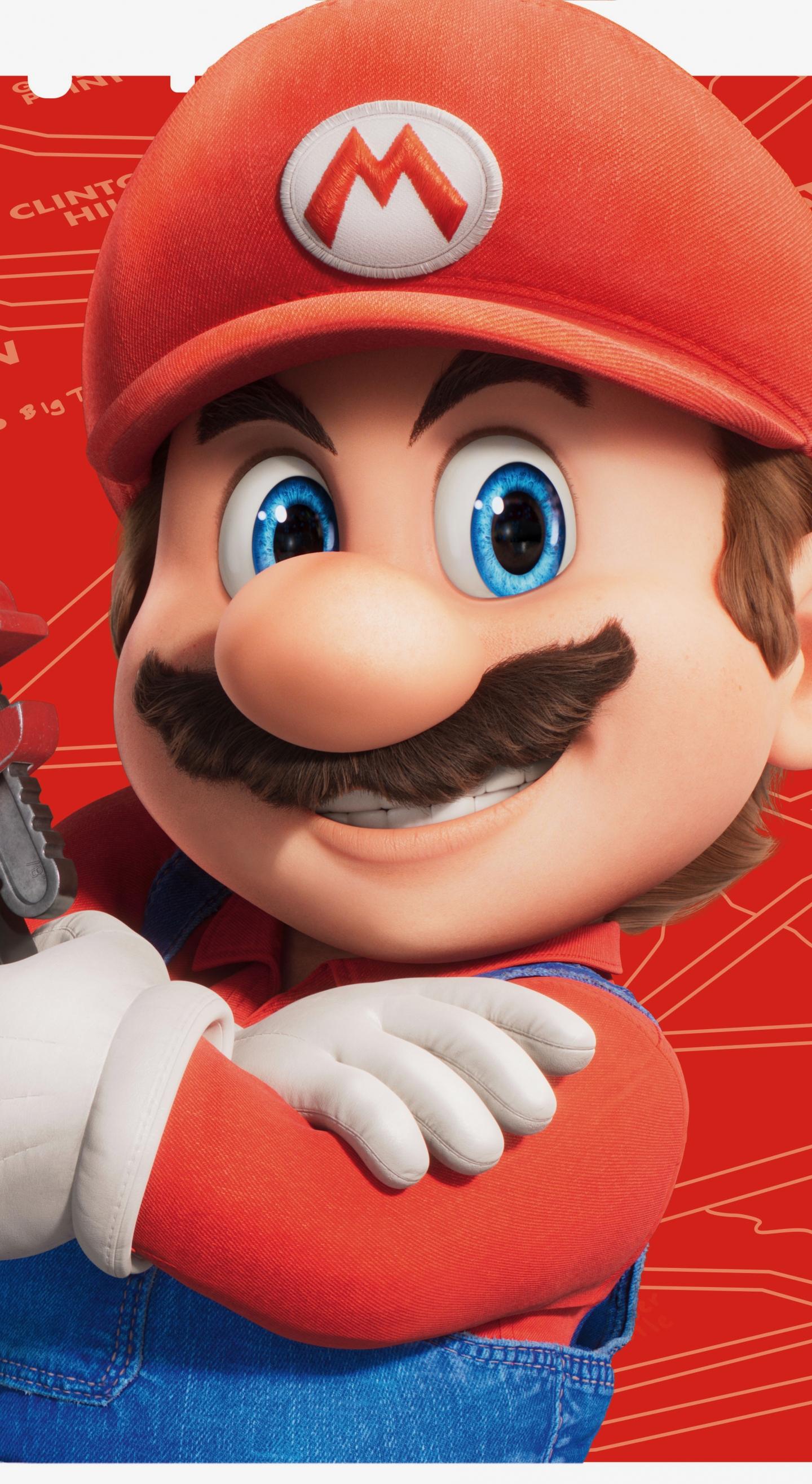 1440x2630 Download wallpaper 1440x2630 the super mario bros. movie, game character, 2023 movie, samsung galaxy note 1440x2630 HD background, 29033