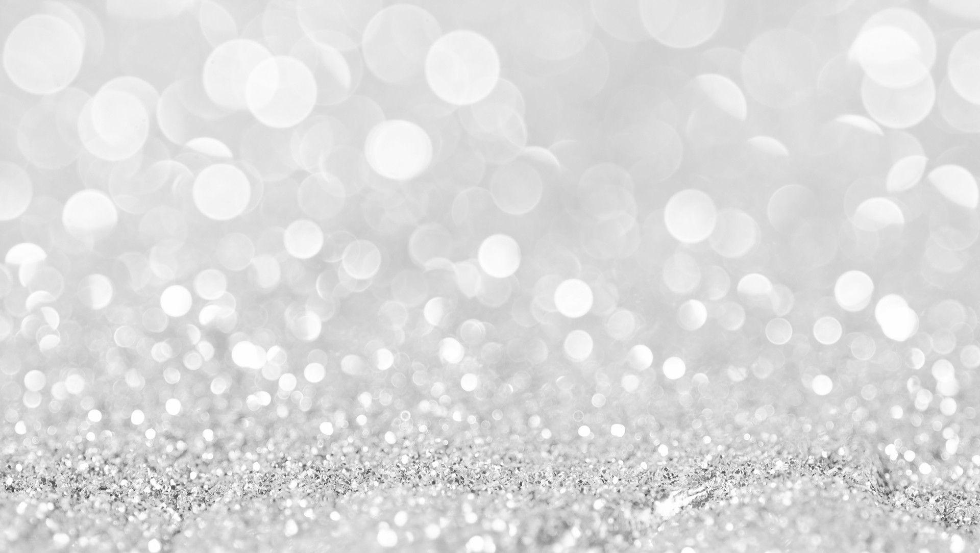 1920x1084 White Glitter Sparkles Wallpaper