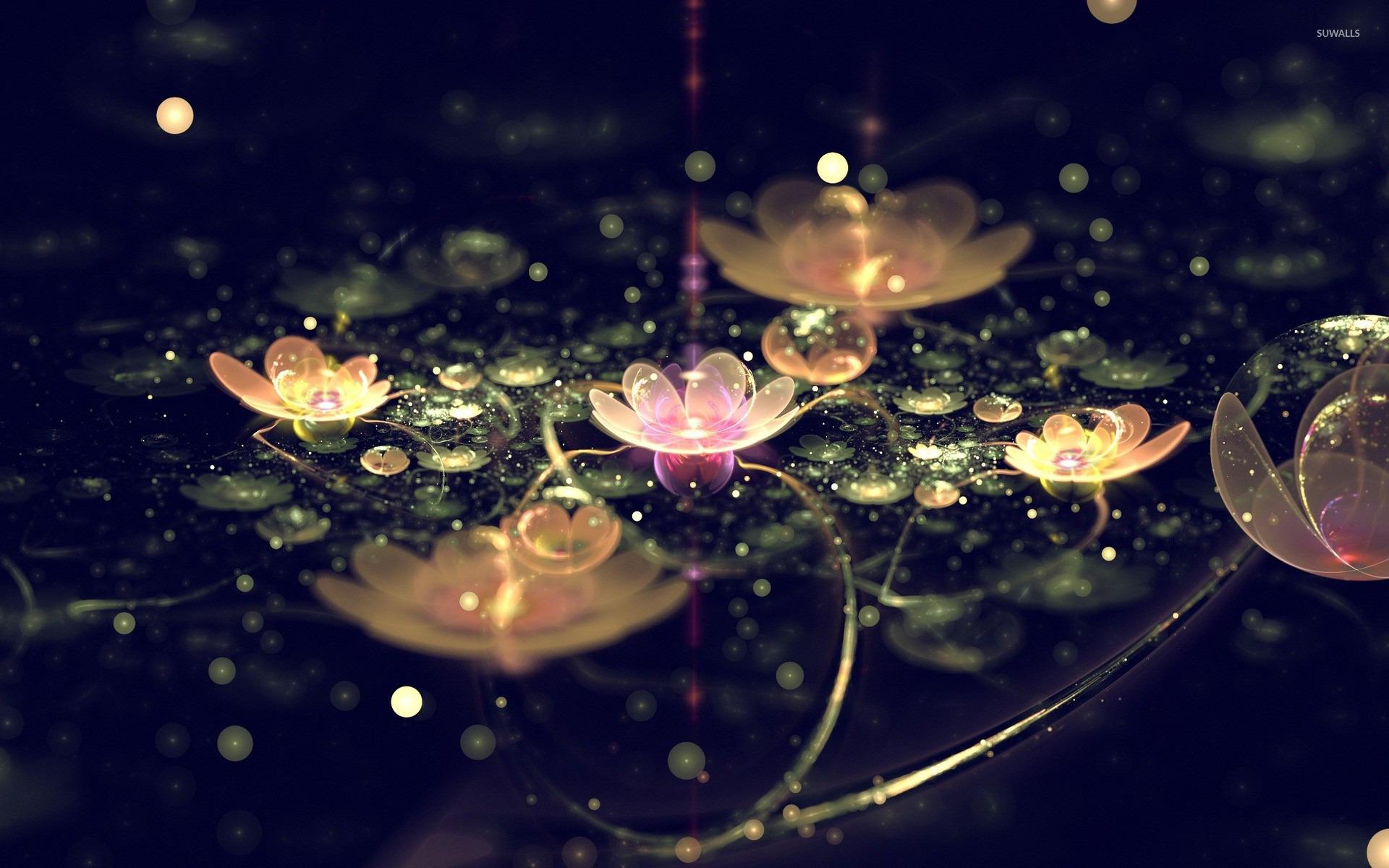 1920x1200 Water lilies [6] wallpaper Art wallpaper