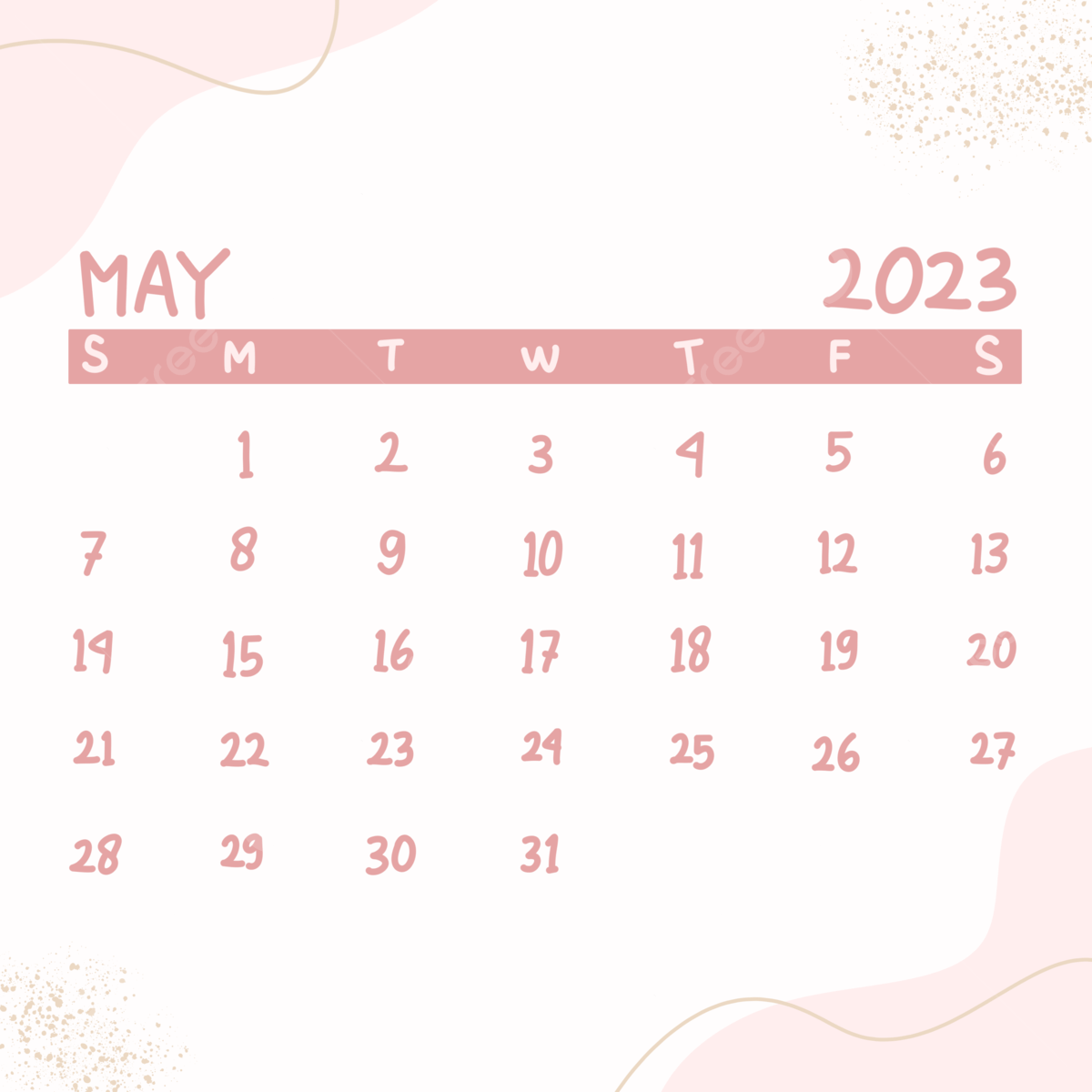 1200x1200 Calendar May With Aesthetic Background, Calendar, Aesthetic Background Image And Wallpaper for Free Download