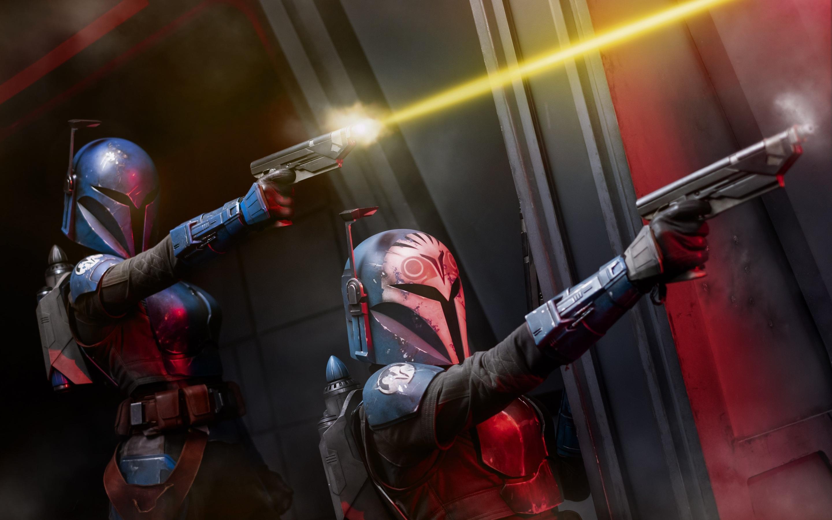 2880x1800 Wallpaper 4k Bo Katan Kryze Female Mandalorian Chapter 11 4k Wallpaper