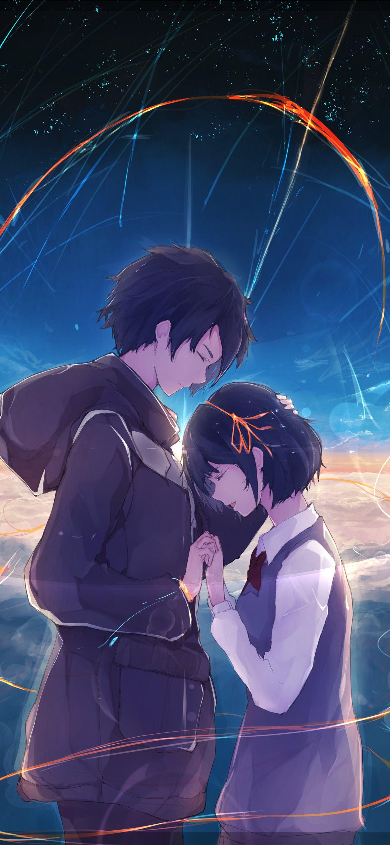 1284x2778 Kimi no Na wa Mobile Zerochan Anime Image Board iPhone Wallpaper Free Download