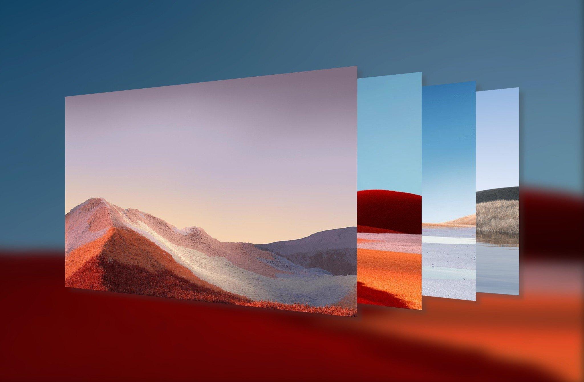 2048x1341 Alleged new Microsoft Surface wallpaper emerge ahead of reveal