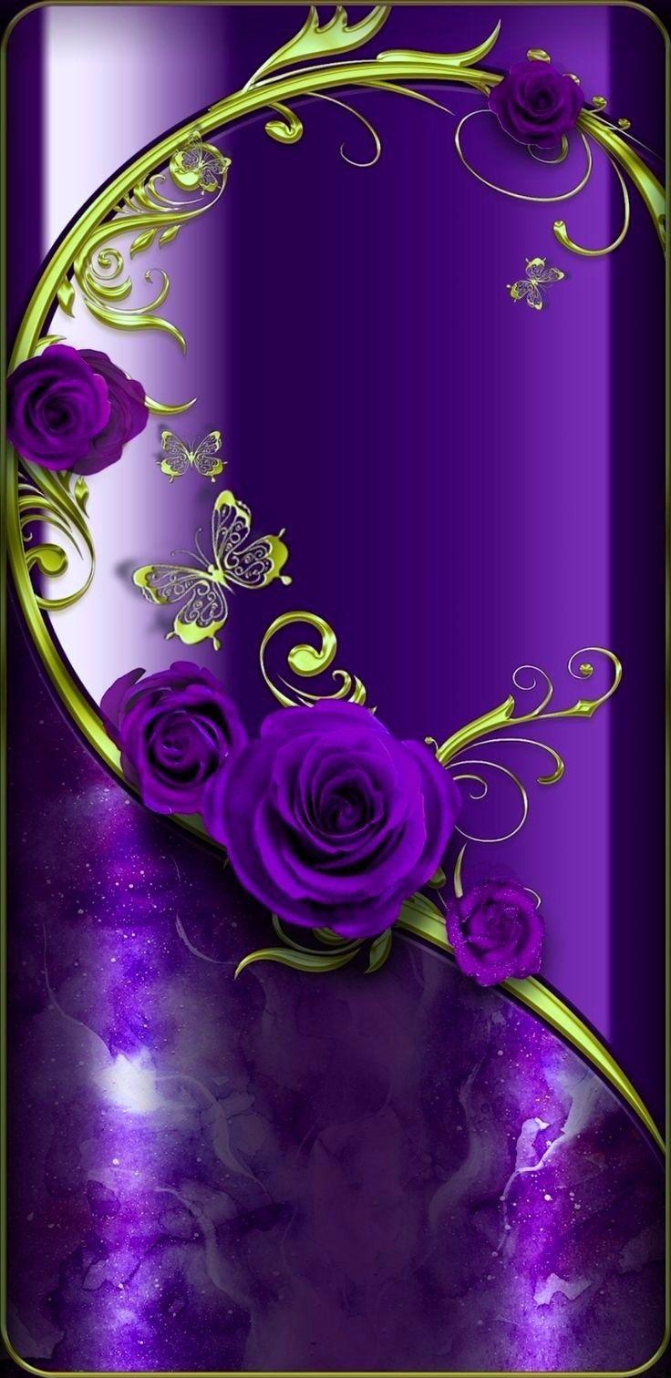 Purple Rose iPhone Wallpapers Top Free Purple Rose iPhone Backgrounds