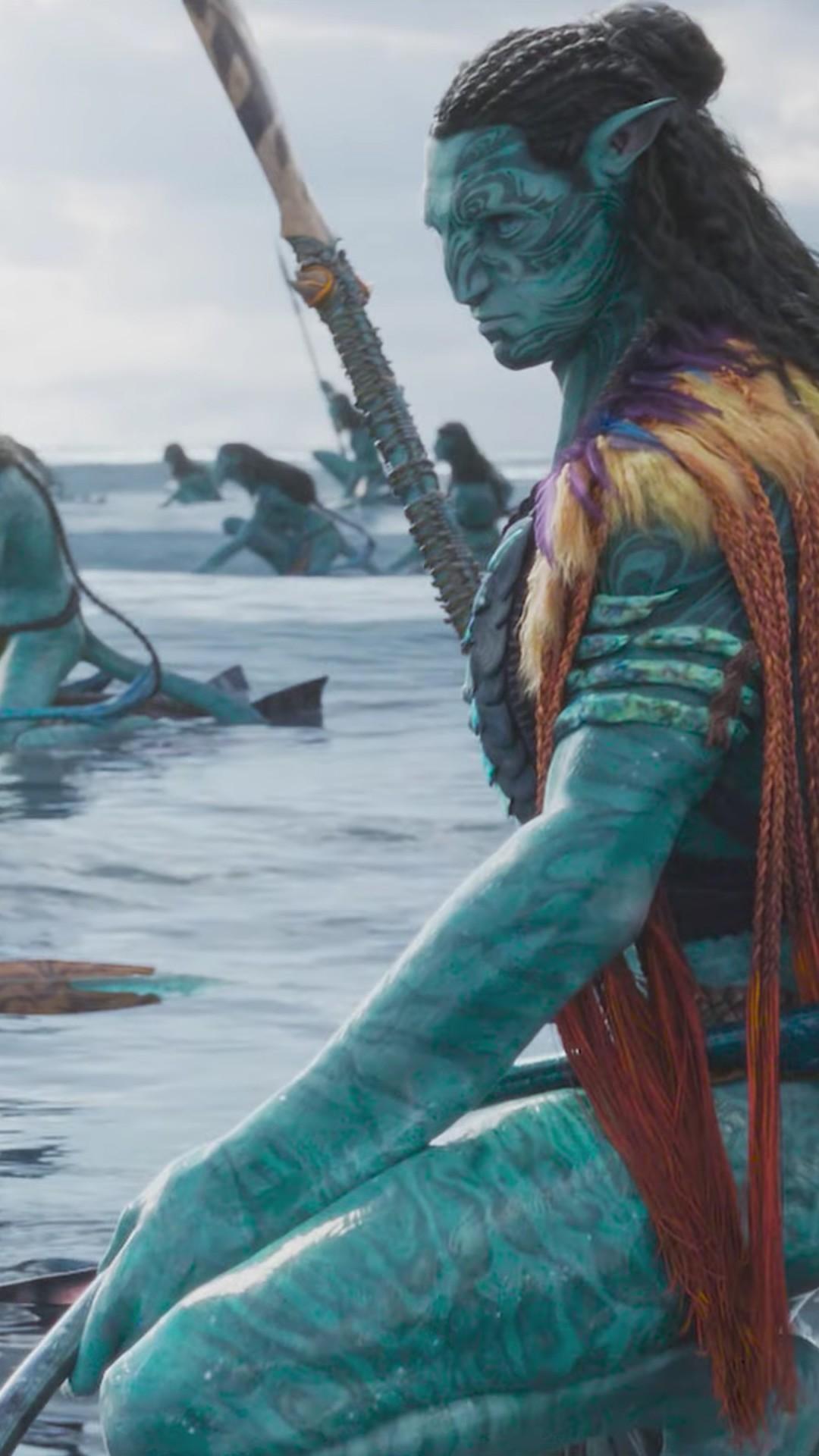 1080x1920 Wallpaper Avatar 2 The Way of Water, 4k, trailer, Movies