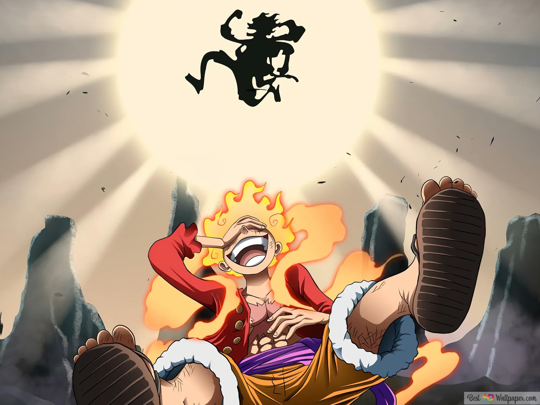 2048x1536 Luffy Gear 5 Piece 4K wallpaper download
