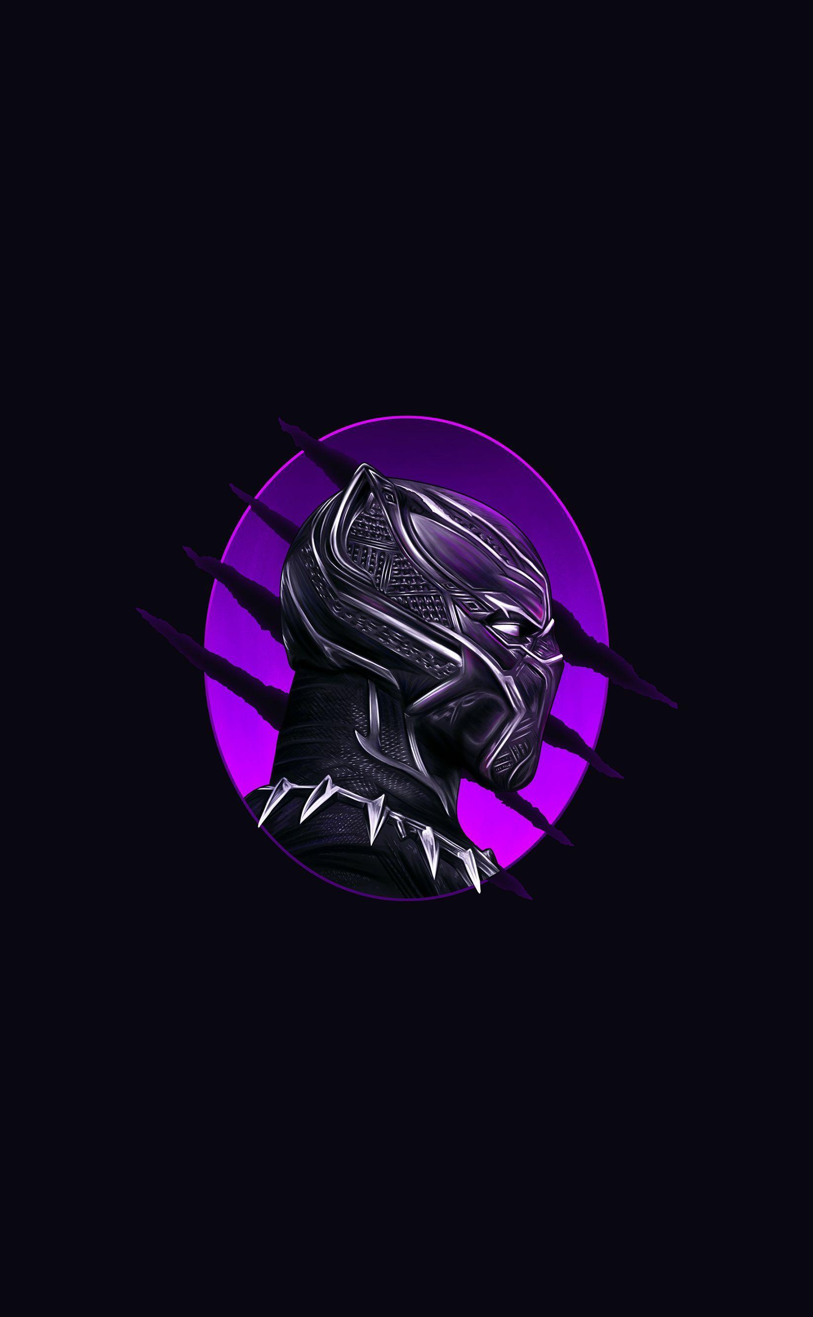 1646x2666 Black Panther Amoled Wallpaper