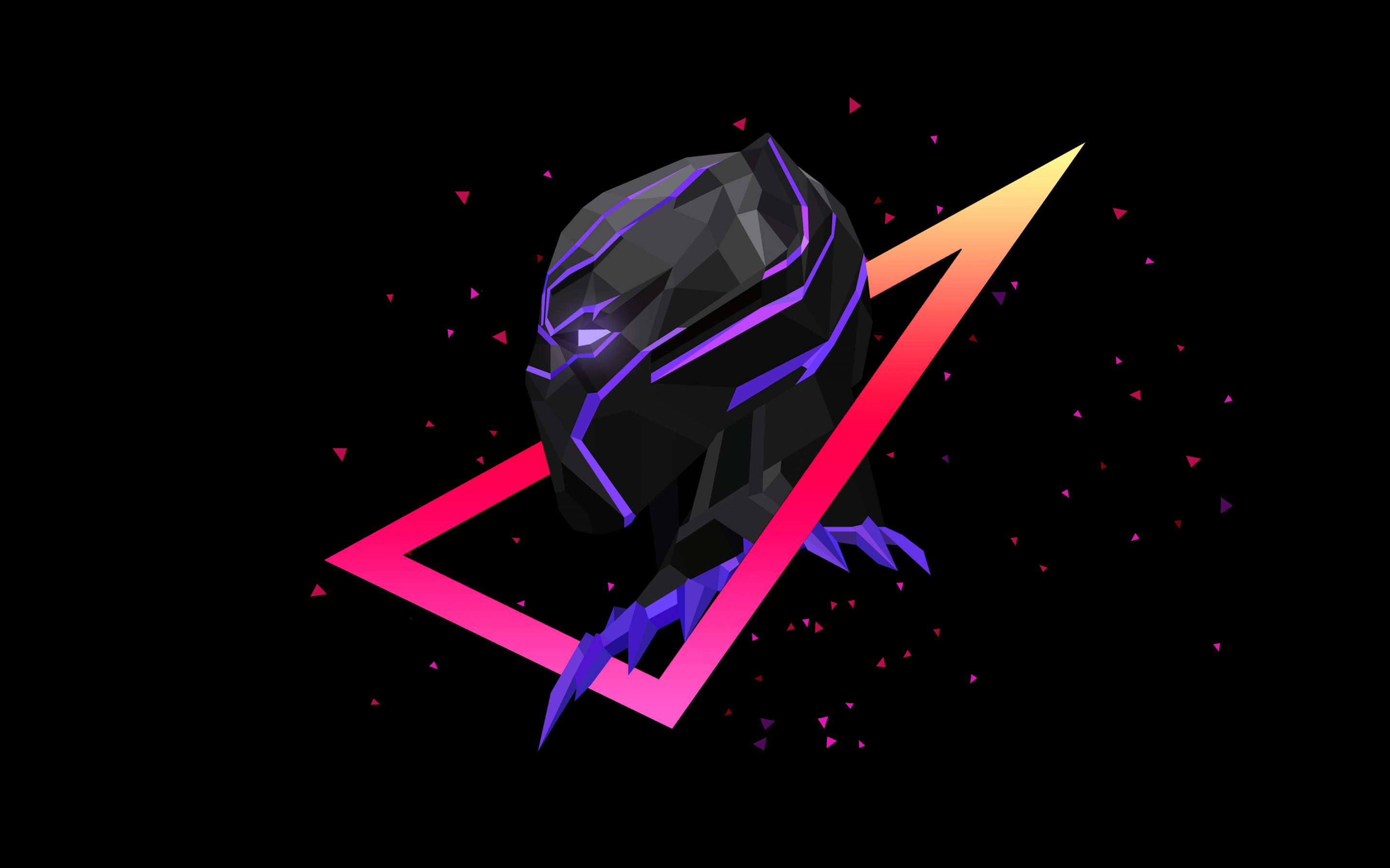 2880x1800 Black Panther Wallpaper 4K, Marvel Superheroes, Graphics CGI