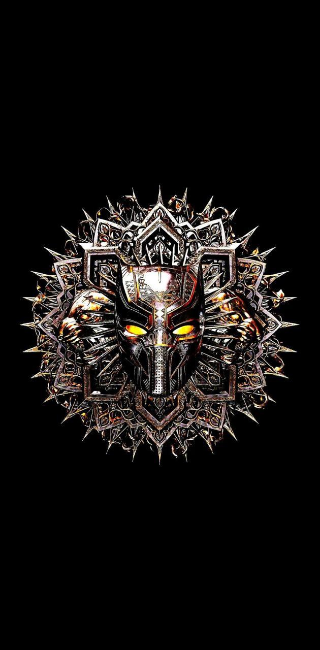 630x1280 Black panther amoled wallpaper