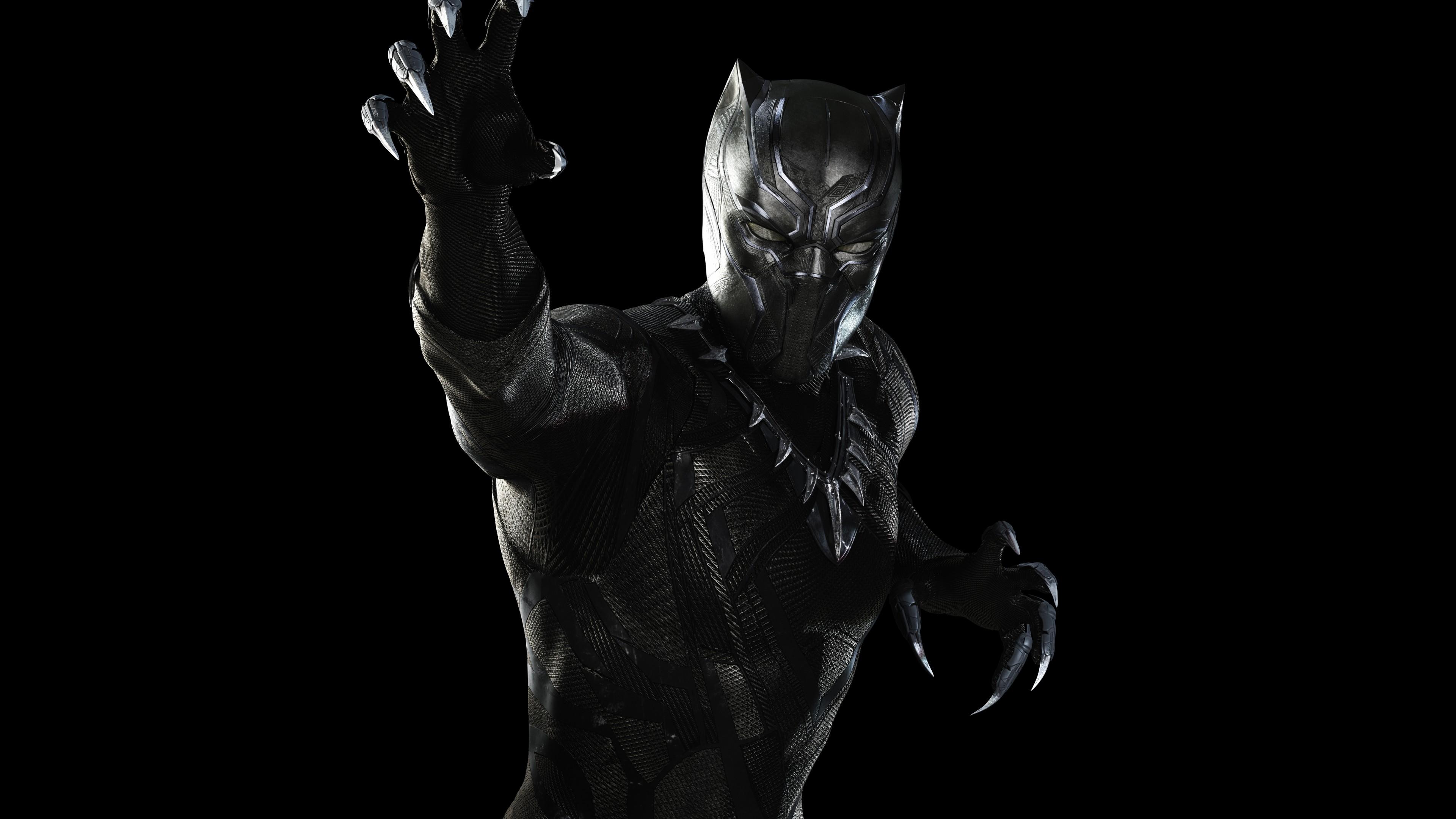 3840x2160 Wallpaper / Captain America 3: civil war, black panther, Marvel, best movies of 2016 free download