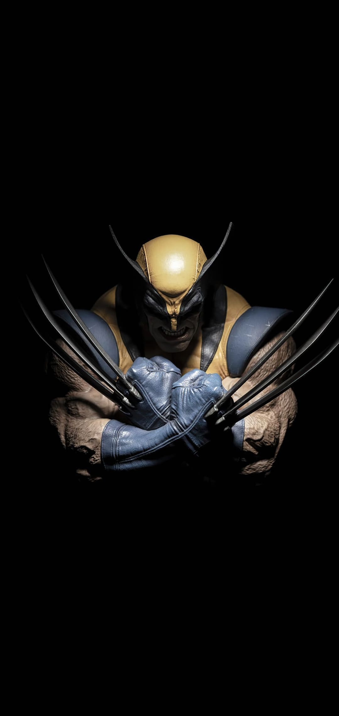 1080x2280 Amoled Superhero Wallpaper