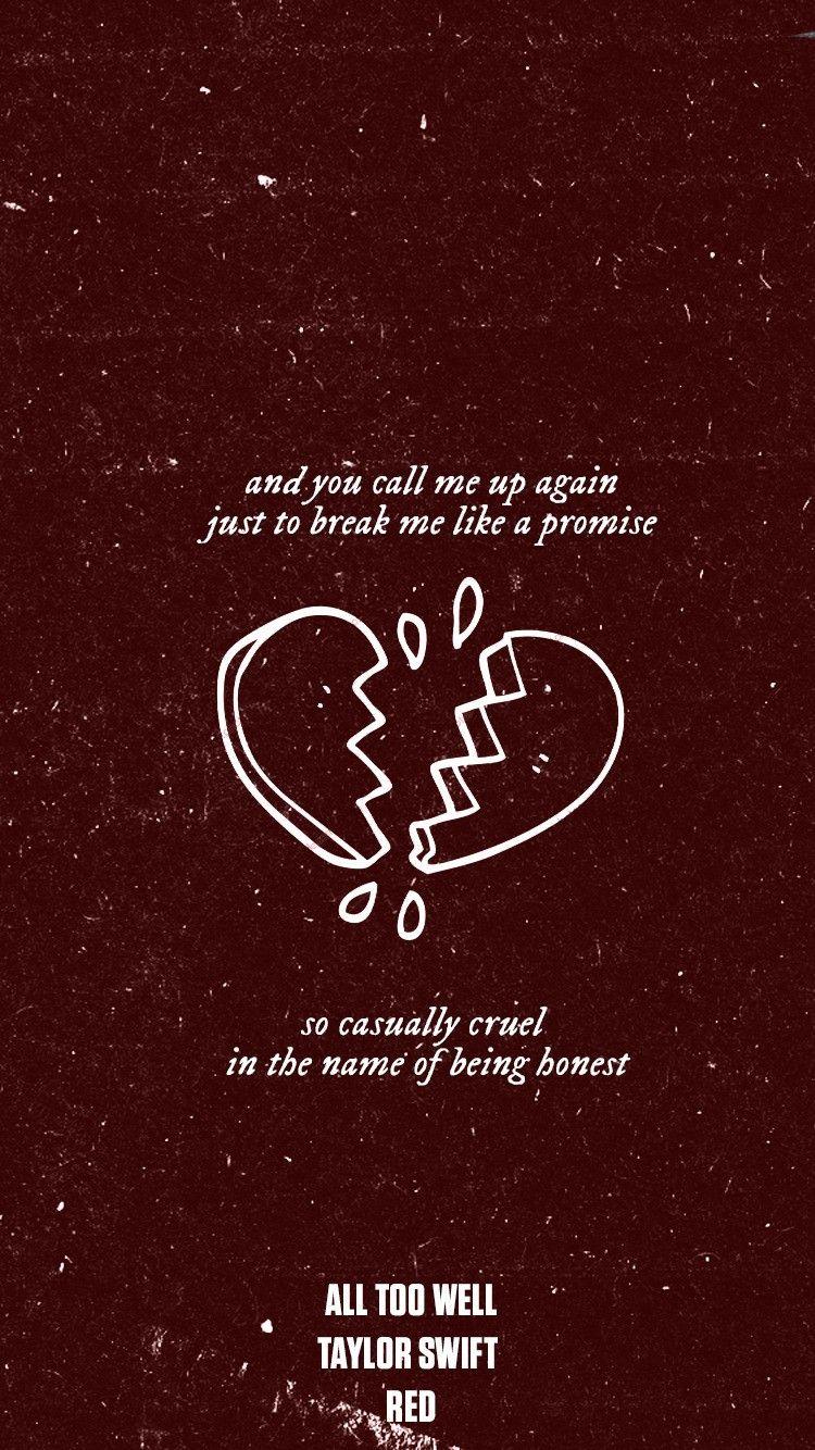 750x1334 Taylor Swift All Too Well Lyrics Lockscreen. Taylor swift red lyrics, Taylor swift lyrics, Taylor swift lyric quotes