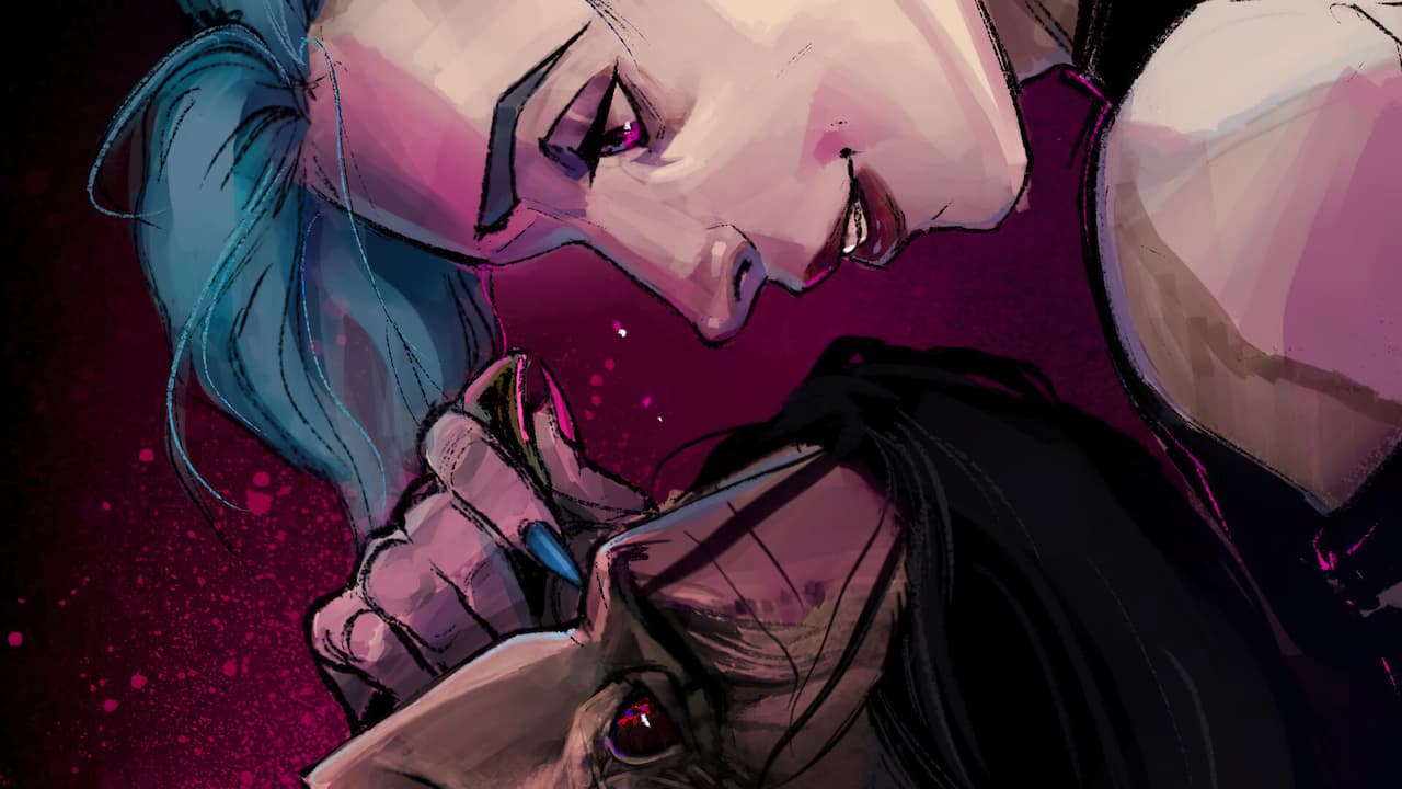 1280x720 LOL Jinx Silco Arcane Series PC DeskK Wallpaper & Artwork