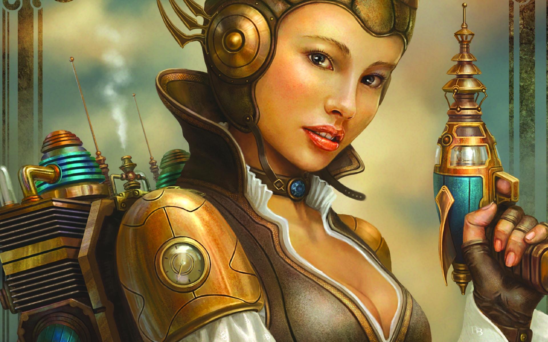 1920x1200 Sci Fi Atompunk HD Wallpaper by Jeffreu M.de Guzman