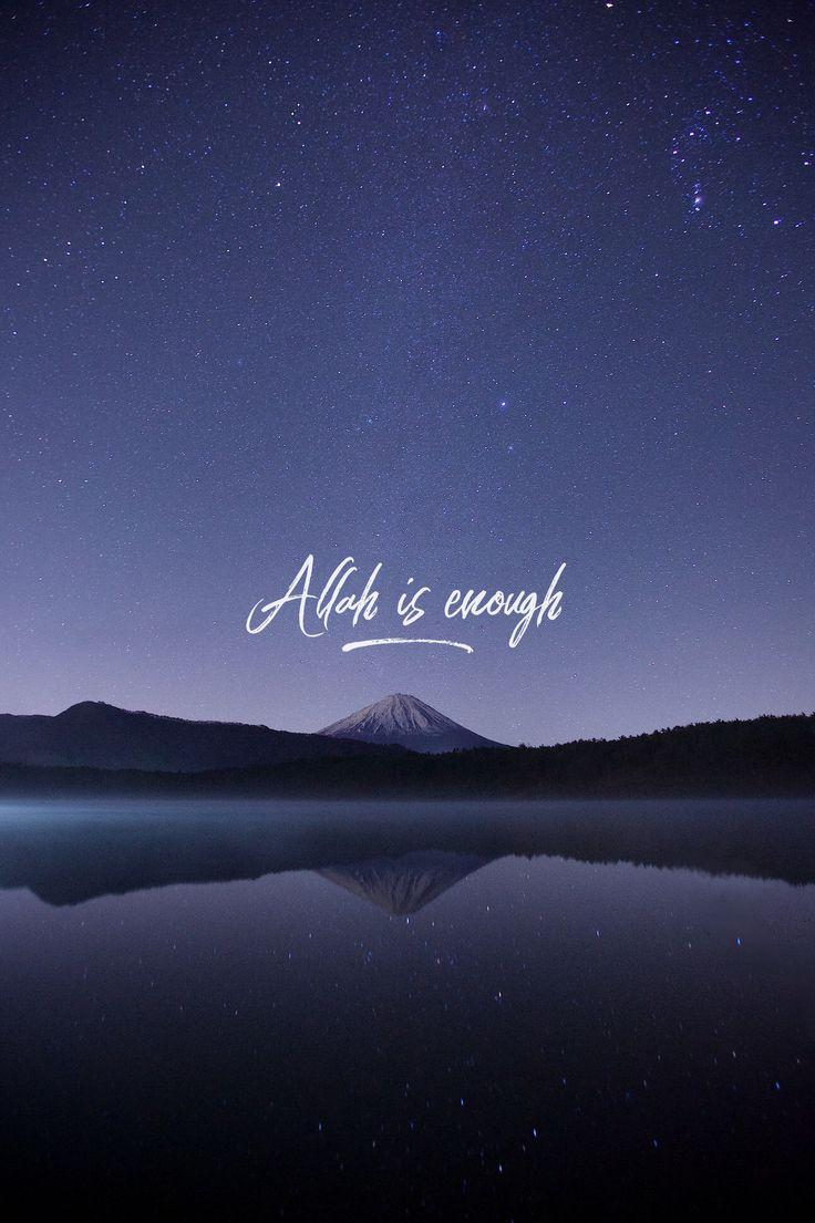 736x1105 Allah is enough!. Islamic wallpaper, Beautiful tumblr, Islamic wallpaper iphone