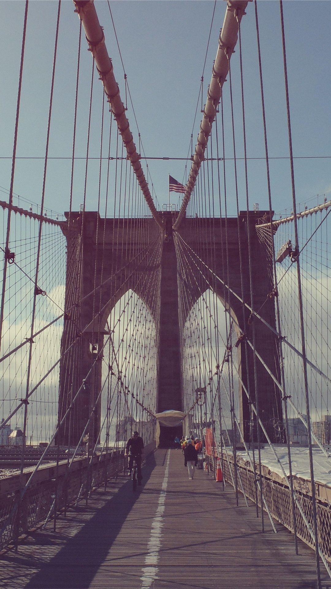 1080x1920 New York City Bridge iPhone HD Wallpaper HD Download