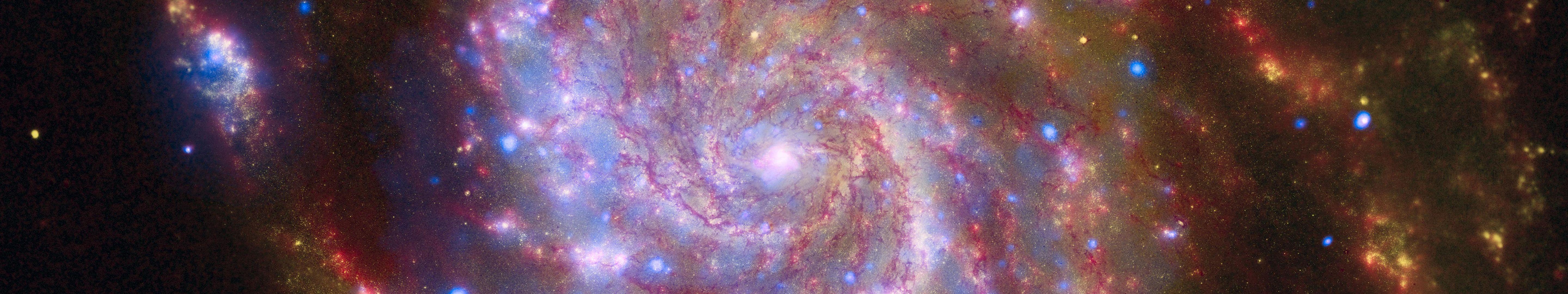 5760x1080 Galaxy HD Wallpaper