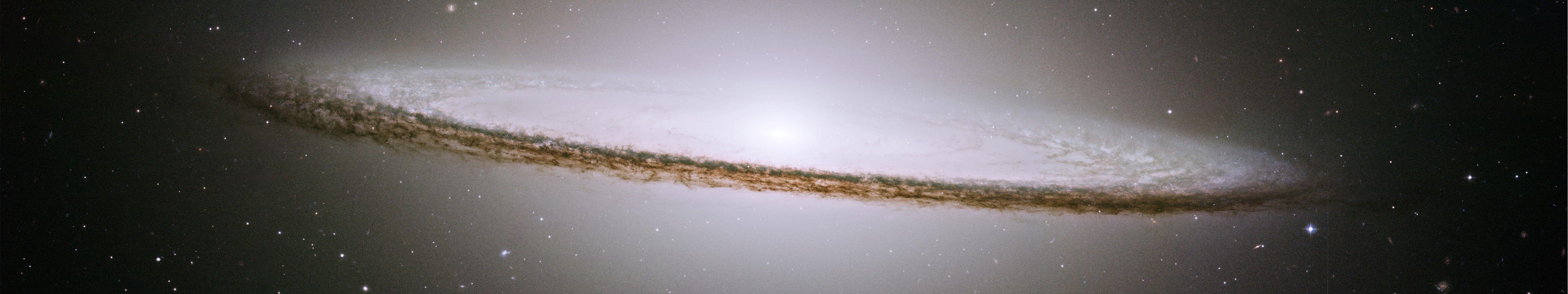 5760x1080 space, #galaxy, #nebula, #ESA, #Hubble Deep Field, #stars, #suns