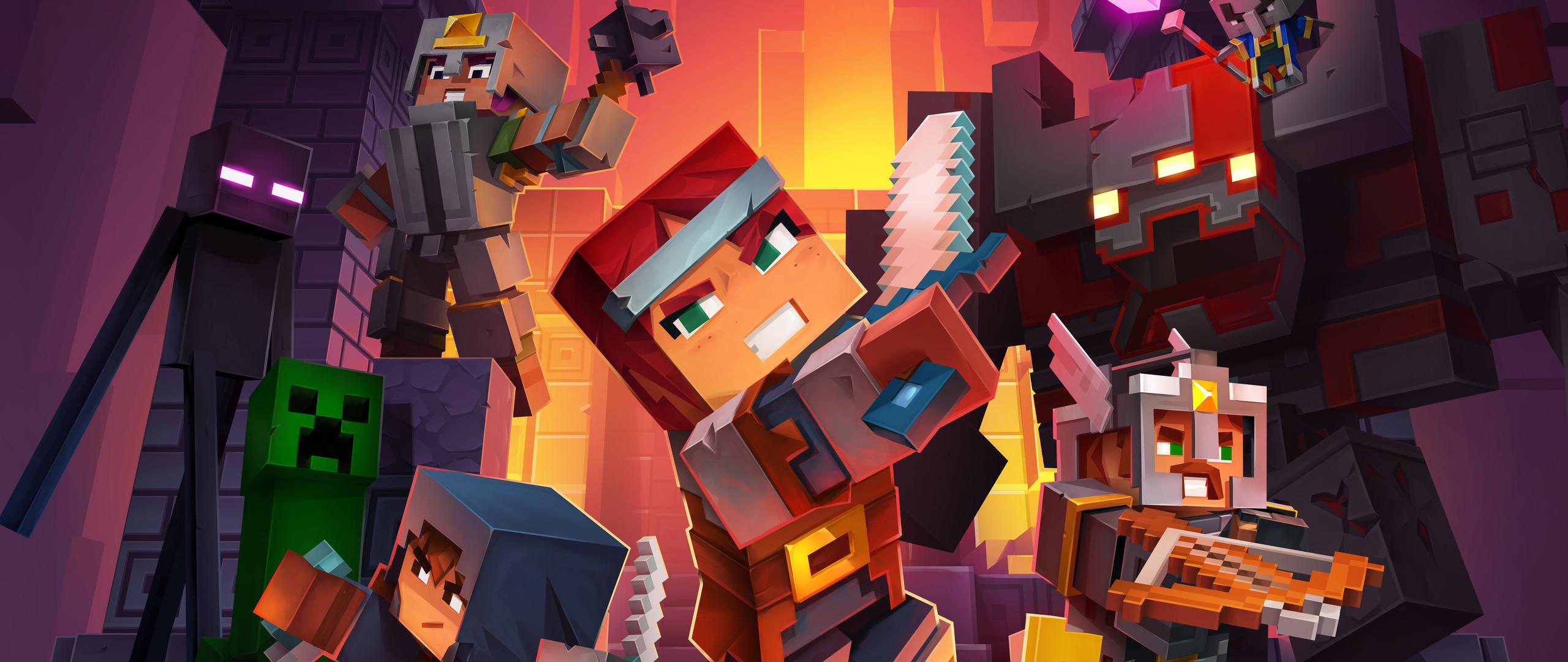 2560x1080 Minecraft Dungeons 5k 2560x1080 Resolution HD 4k Wallpaper, Image, Background, Photo and Picture