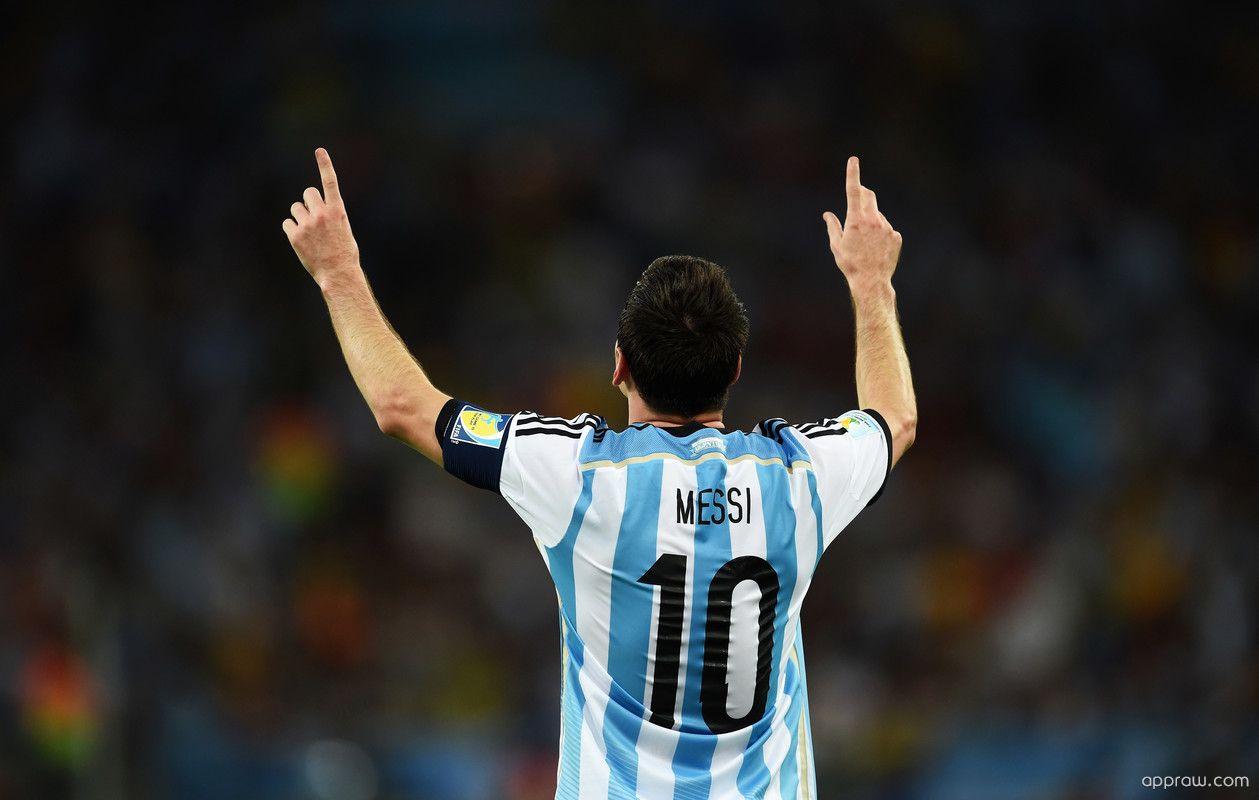 1259x800 Messi Celebration Wallpaper