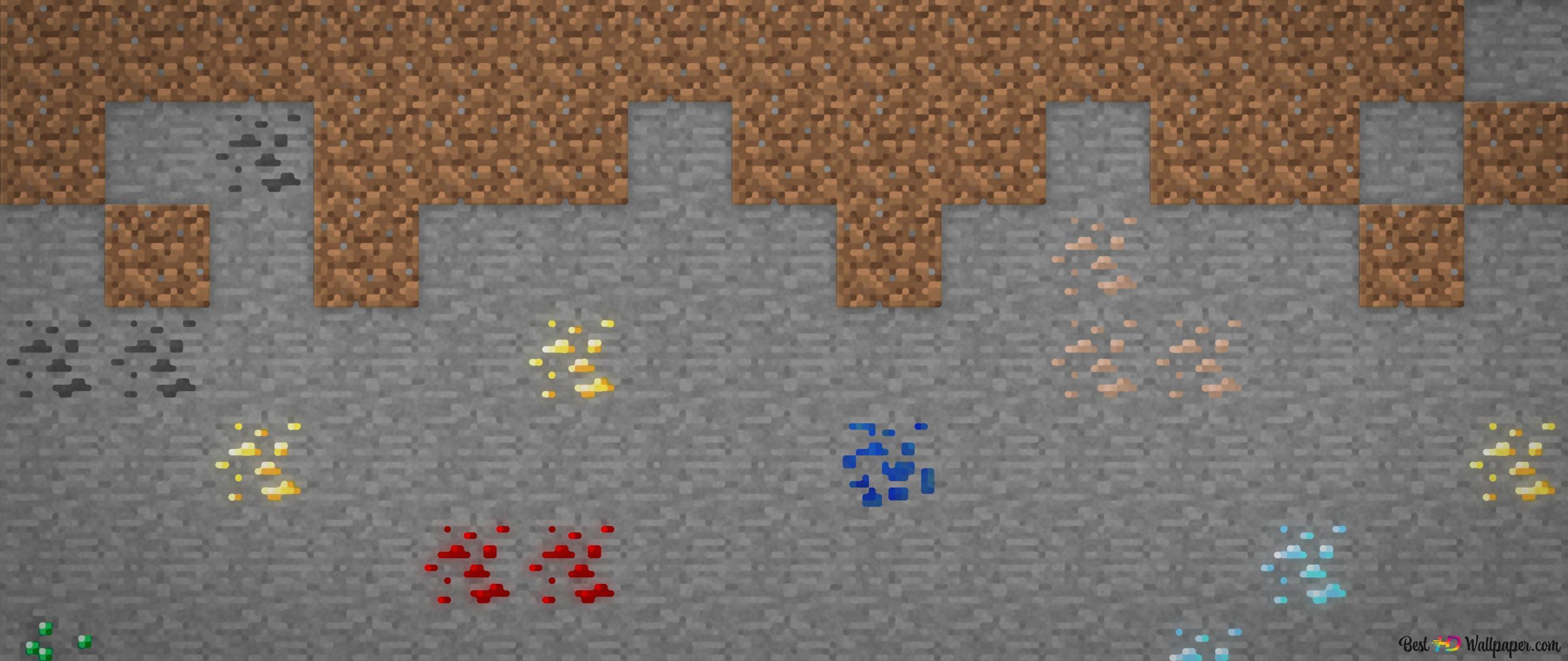 2560x1080 Minecraft 4K wallpaper download