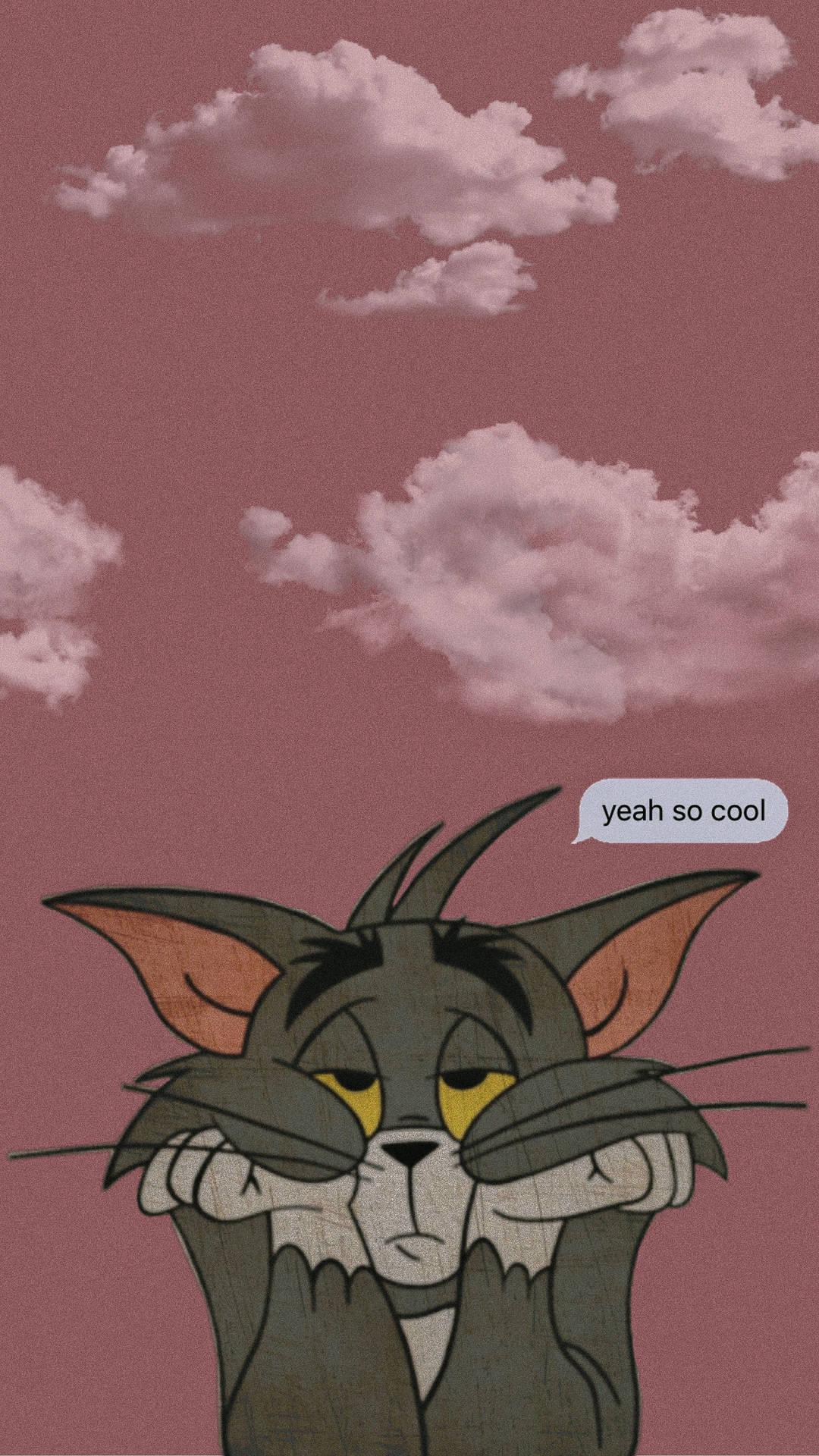 1080x1920 Download Cute Sad Tom Wallpaper