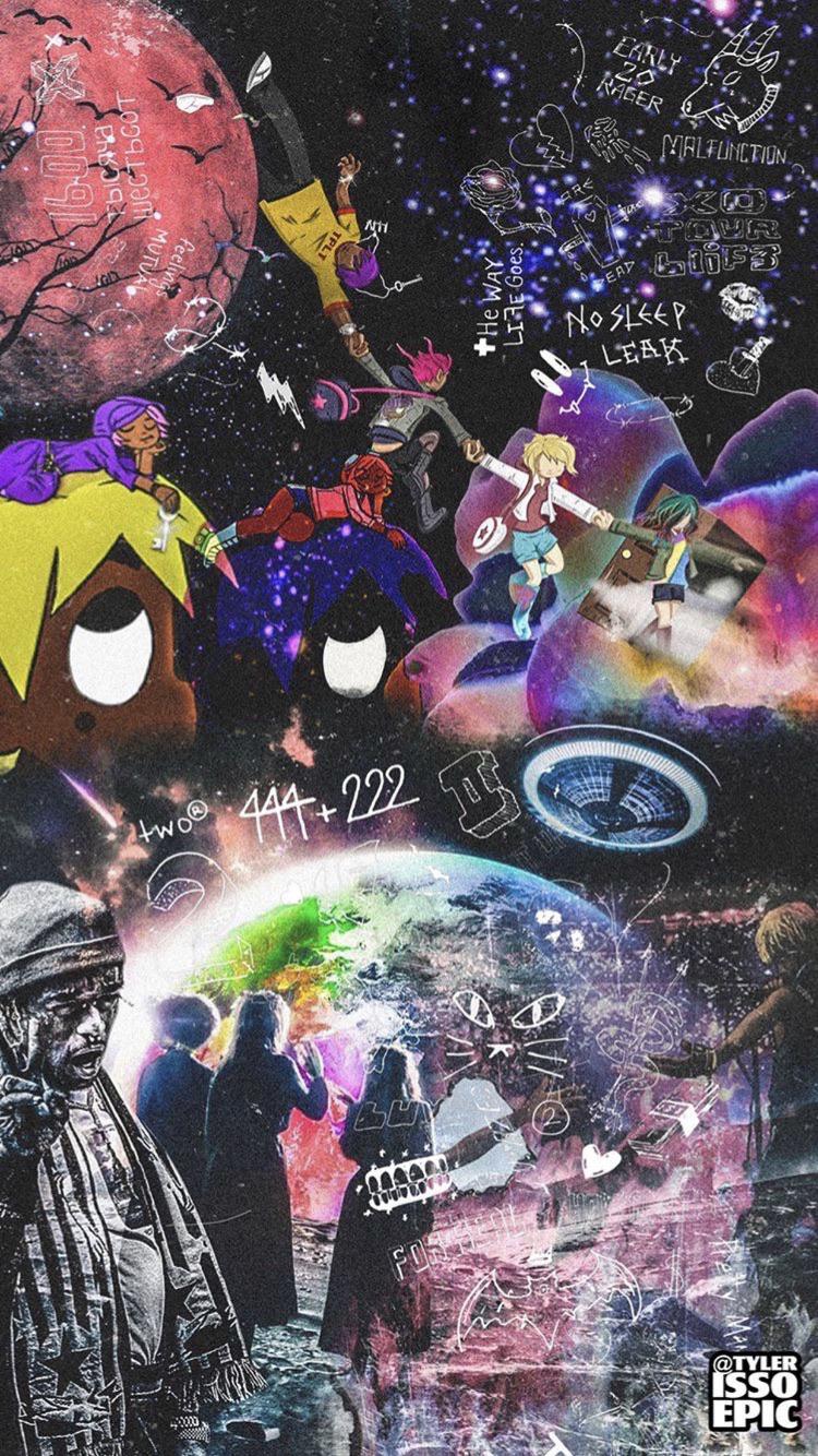 750x1334 All of uzis album cover combined for a mobile wallpaper (tylerissoepic on insta)