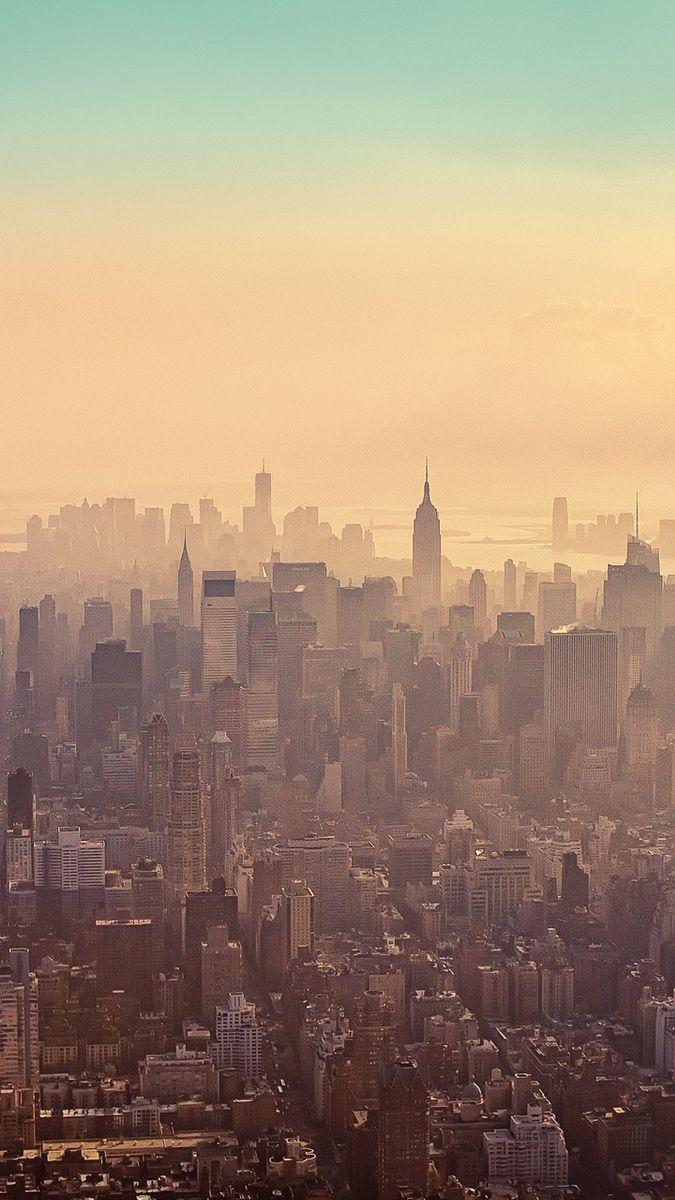 675x1200 New York Skyscrapers IPhone Wallpaper