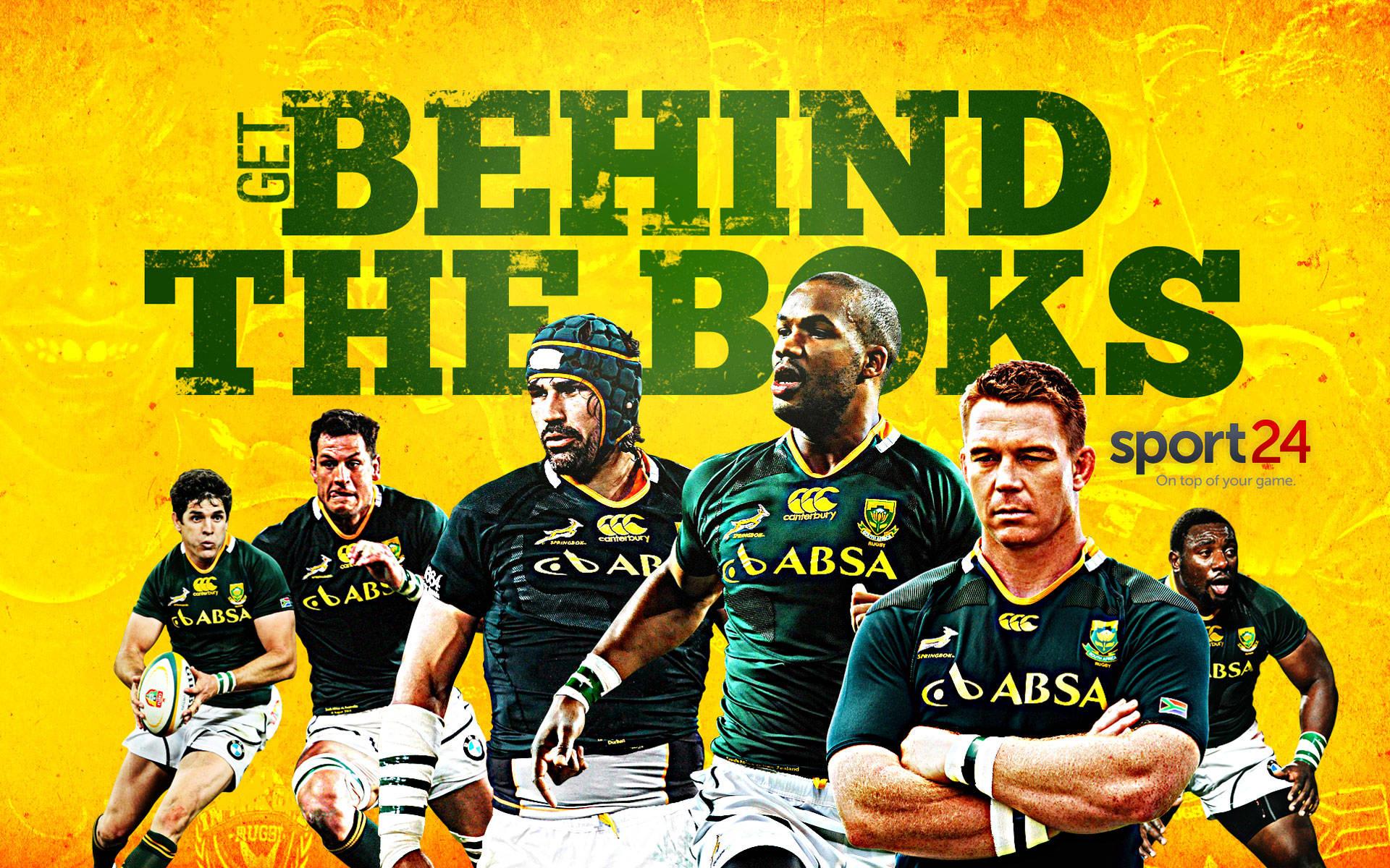1920x1200 Download Get Behind The Boks Rugby Wallpaper