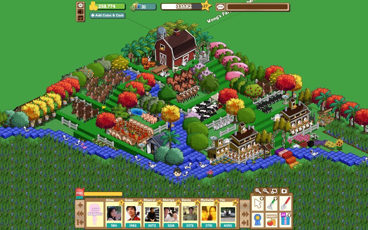 1280x800 FarmVille Worlds Land!