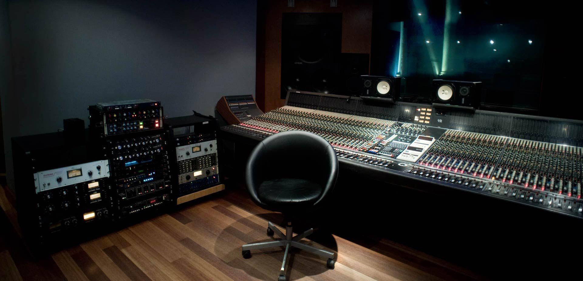 1920x928 Recording Studio Background