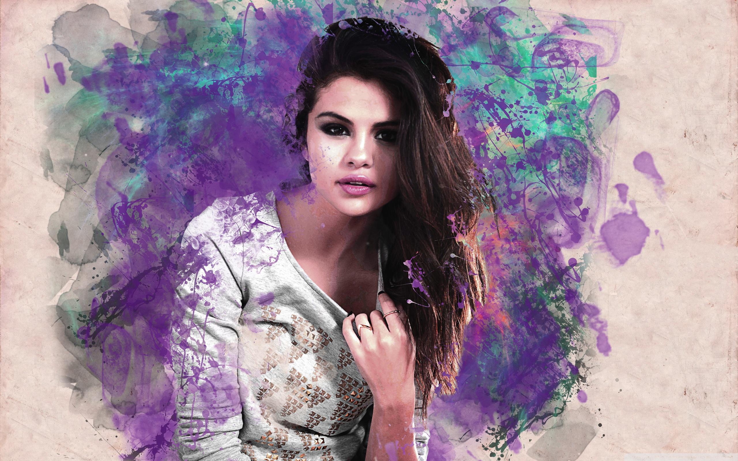 2560x1600 Selena Gomez Colorful Ultra HD Desktop Background Wallpaper for 4K UHD TV : Widescreen & UltraWide Desktop & Laptop : Tablet