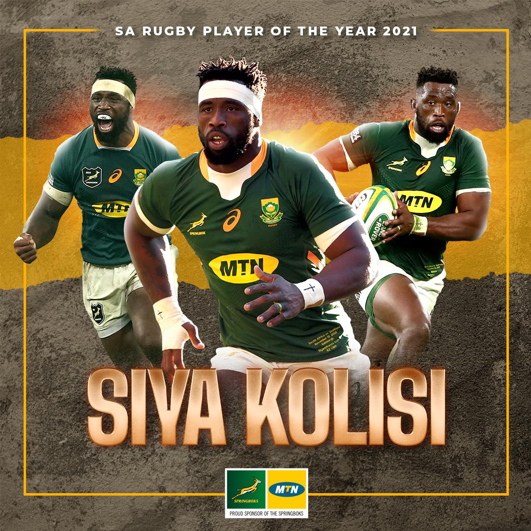 1080x1080 Siya Kolisi scoops top SA Rugby Award for 2021