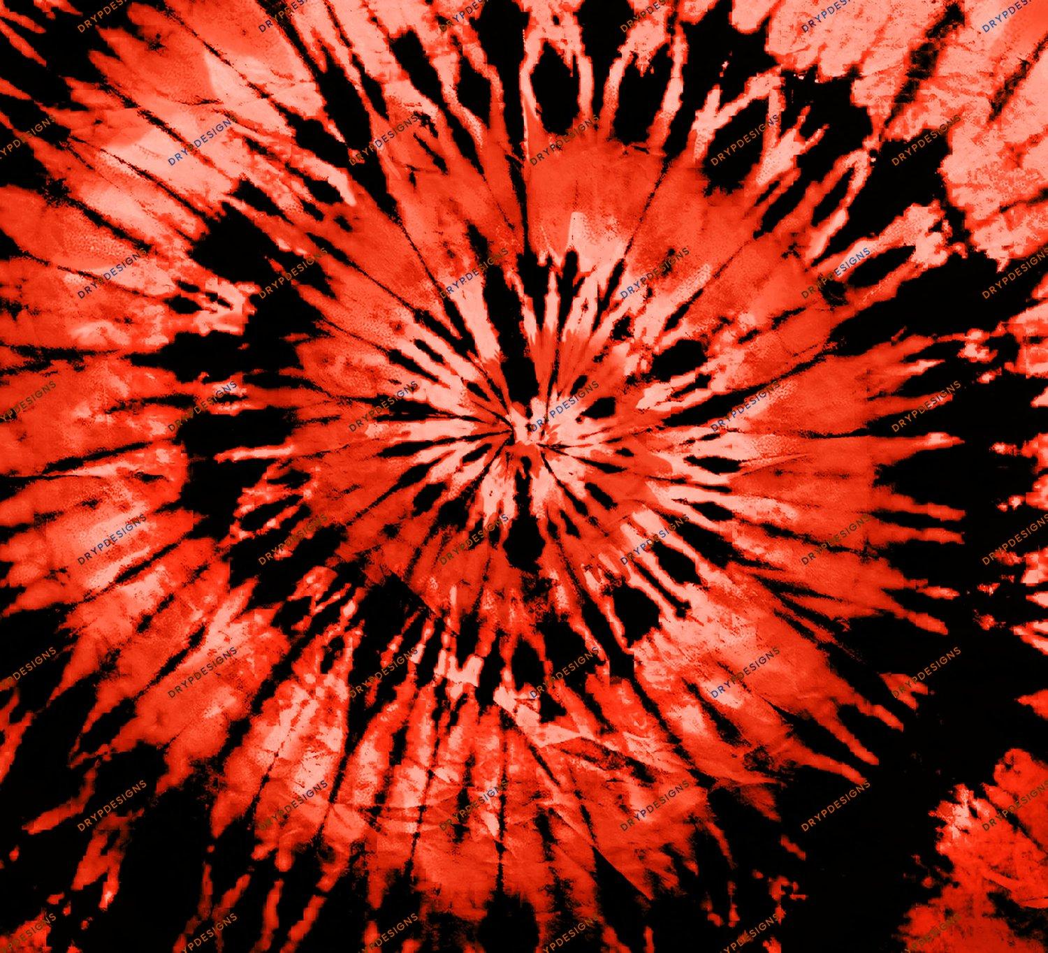1500x1364 Bold Orange Tiedye Digital Background