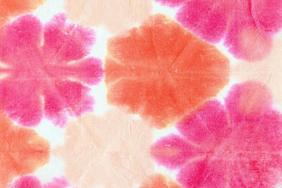 1200x800 Orange and pink shibori patterned background. free image / Jira. Shibori pattern, Background patterns, Pattern