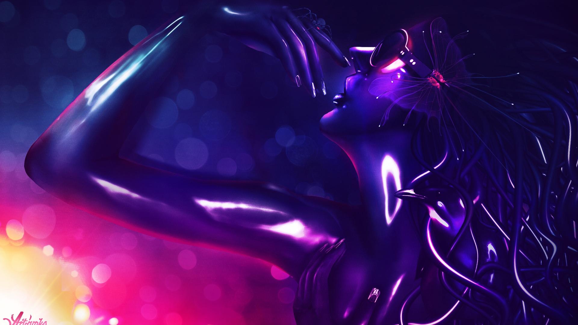 1920x1080 Wallpaper 4k CG Girl Wallpaper