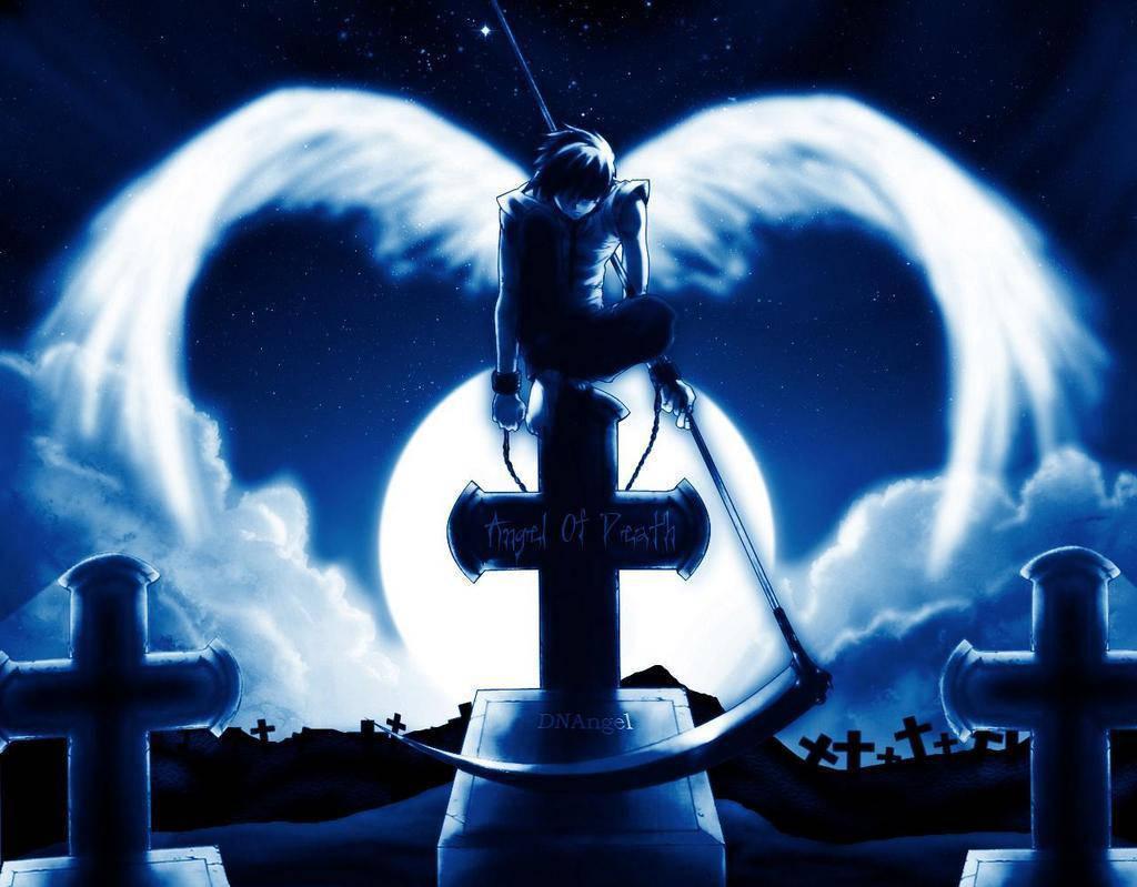 1024x799 Anime Boy Dark Angel Of Death Wallpaper